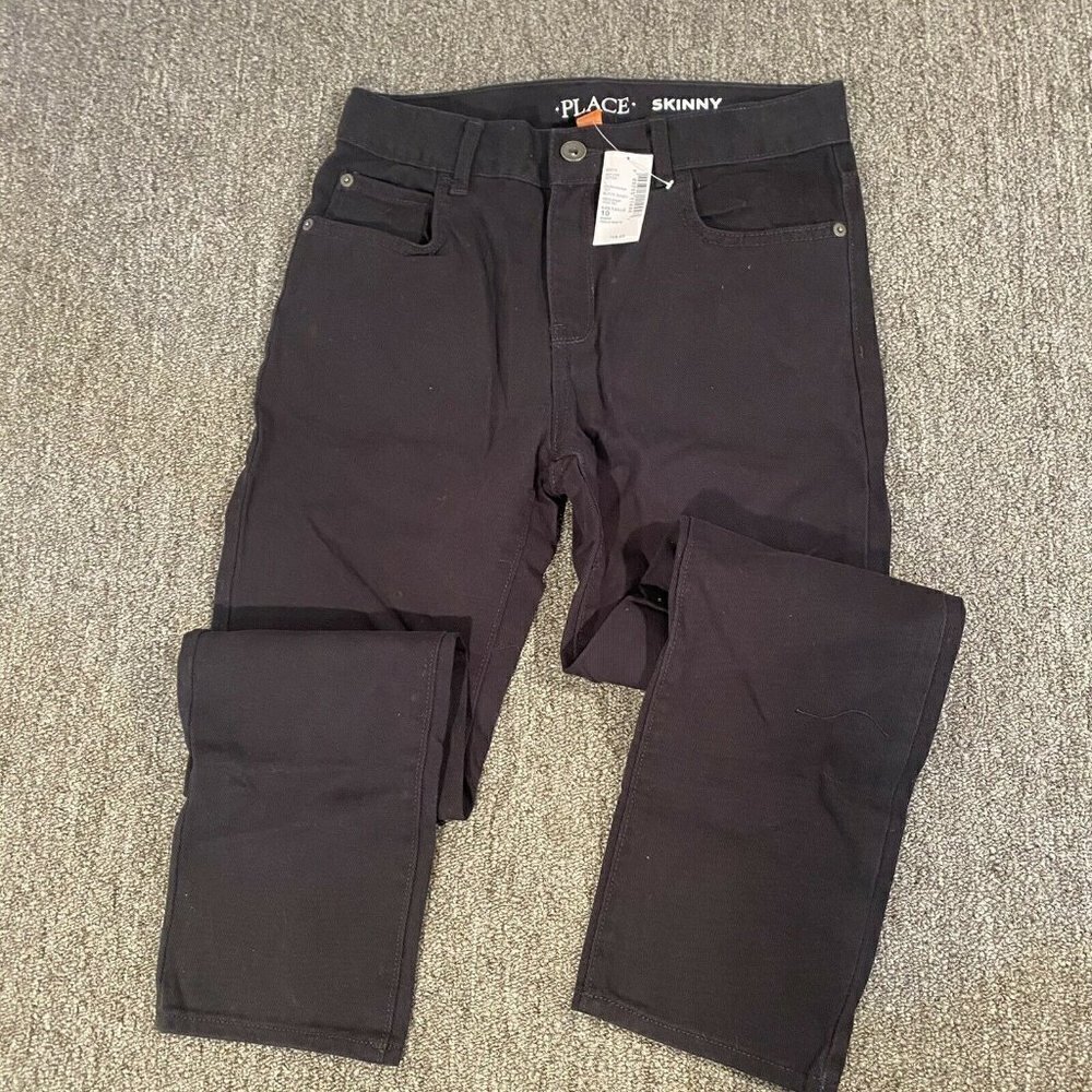 The Childrens Place Boys Pants 8 Husky Skinny Leg